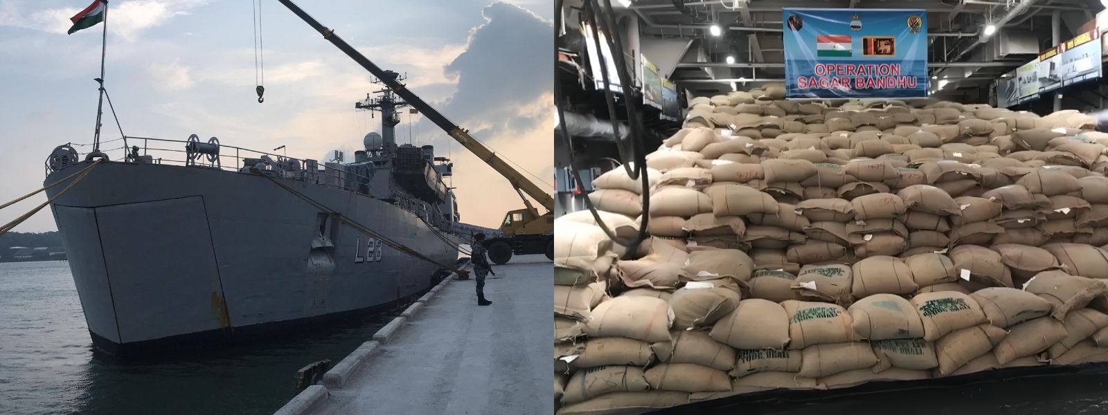 INS Gharial Brings 650 Tons of Hope to Sri Lanka